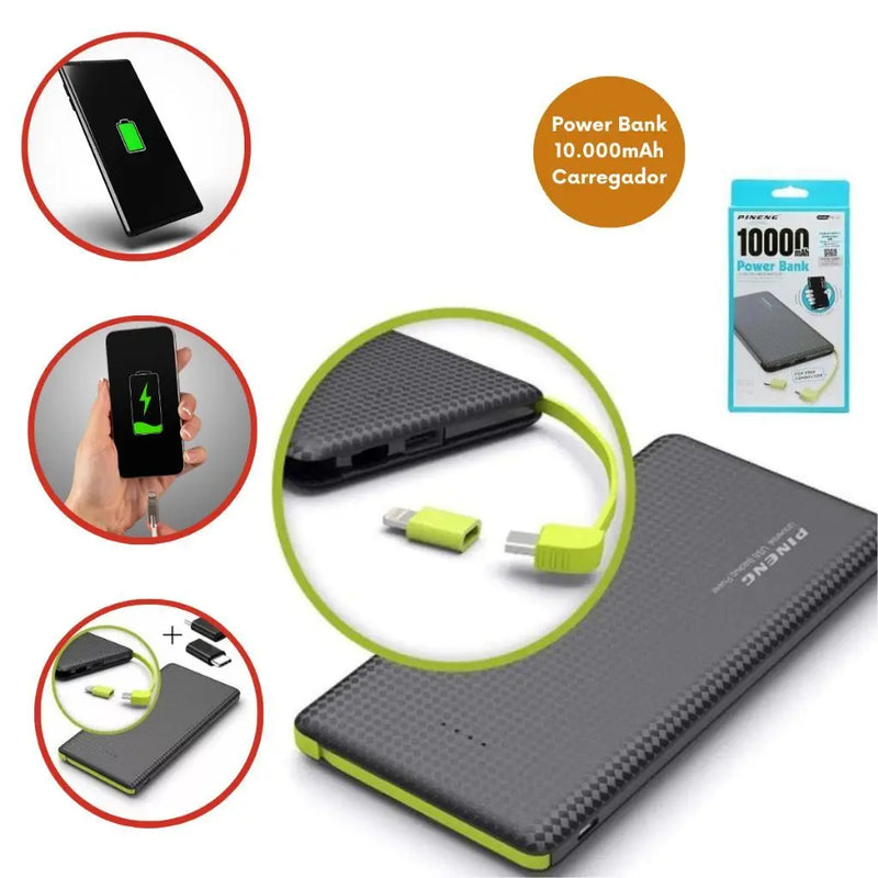 Power Bank 10.000mAh iPhone V8
