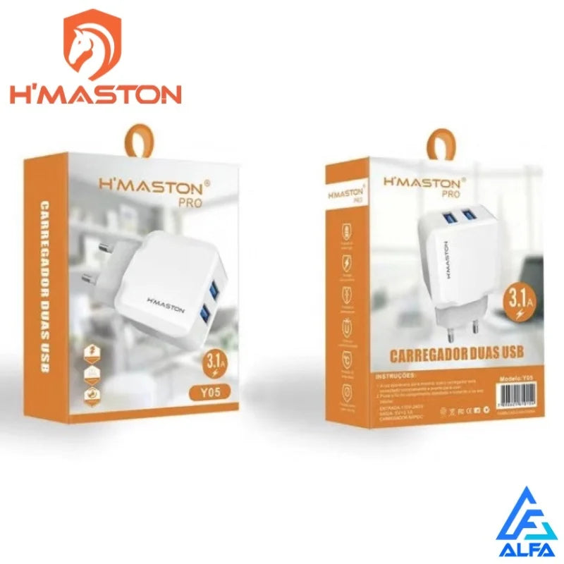 Fonte Turbo 2 Usb 3.1A Para Celular Original