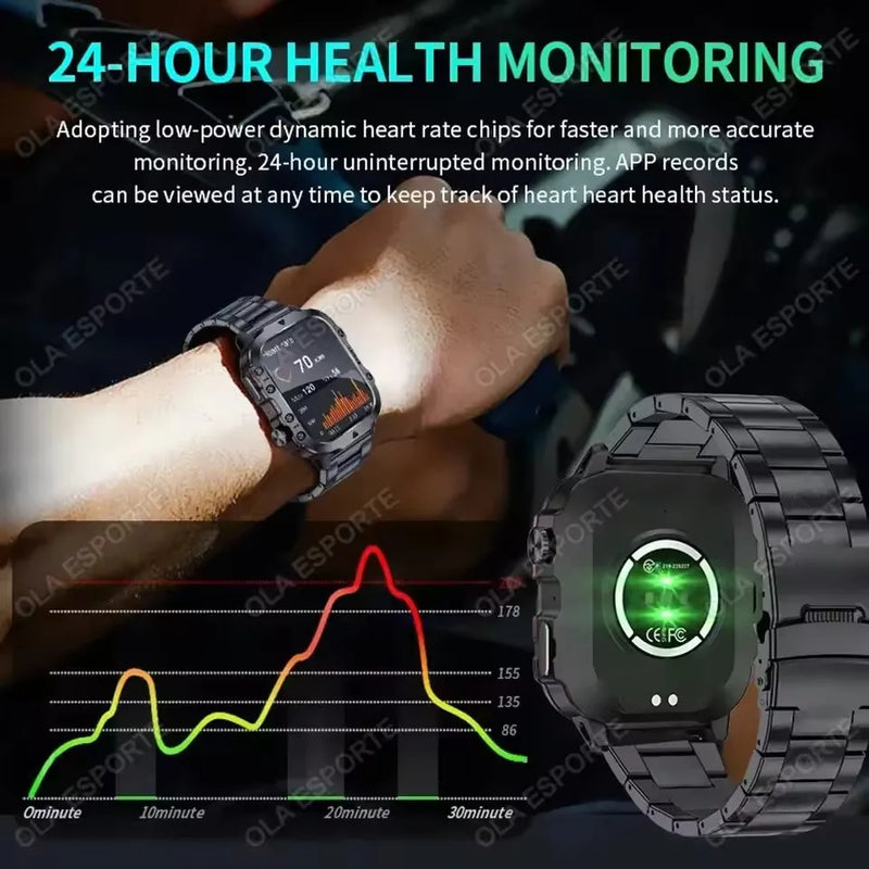 Smart Watch Military IP68 5ATM