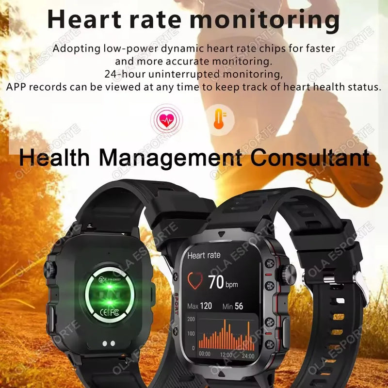 Smart Watch Military IP68 5ATM